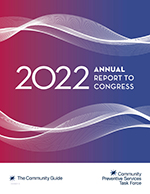 The cover of the 2022 CPSTF Annual Report to Congress