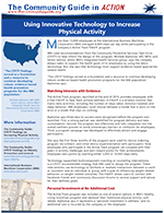 The first page of the IBM Active Track In Action Story