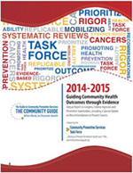 Cover of the 2014-2015 CPSTF Annual Report to Congress